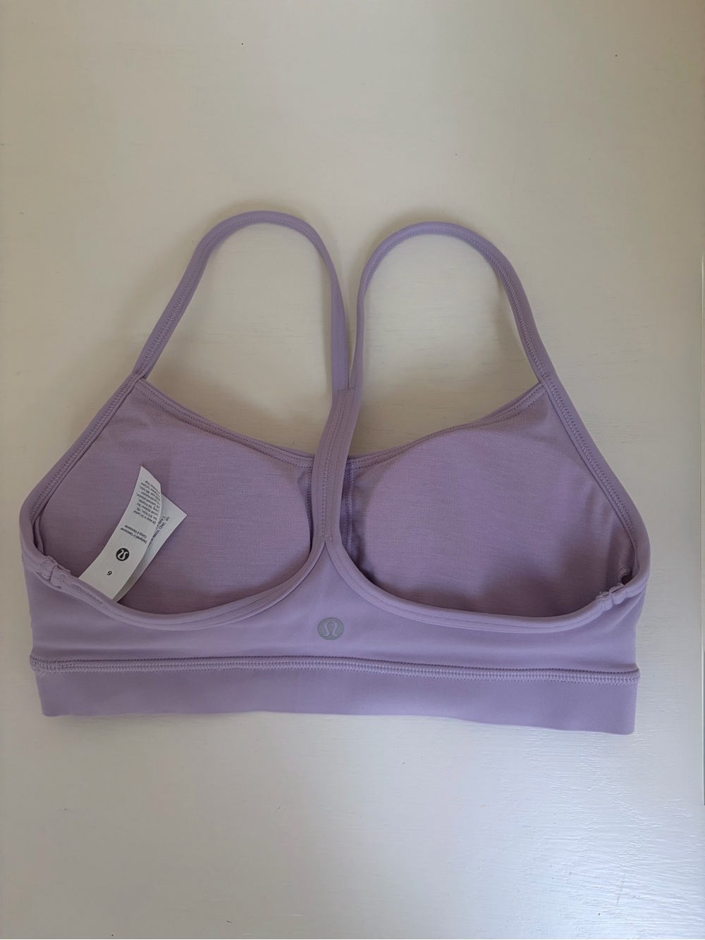 Lululemon Flow Y Bra Nulu *Light Support, A–C Cups
Lavender Frost